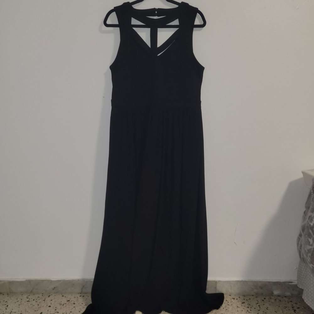 Eloquii Studio Cut Out Maxi Dress Size 16